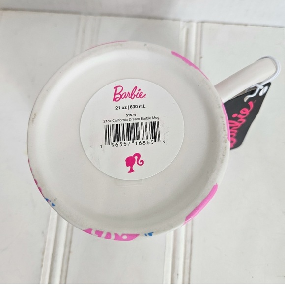 Barbie 21oz Ceramic Mug with “B” handle. - Picture 4 of 6